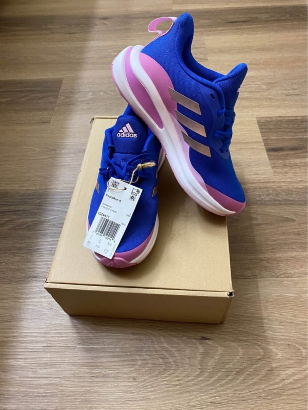 Adidas FortaRun Running Shoes – Youth Girls Size 1.5